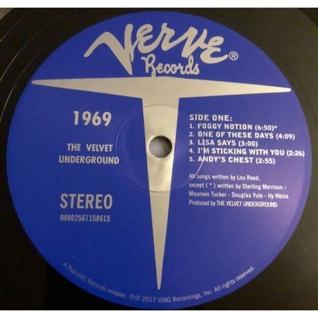The Velvet Underground - 1969 (0602557813999) виниловая пластинка - фото 3