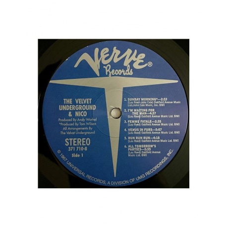 Виниловая пластинка The Velvet Underground, The Velvet Underground &amp; Nico (0602537171088) - фото 2