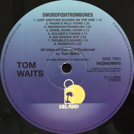 Tom Waits - Swordfishtrombones (0042284246910) виниловая пластинка - фото 3