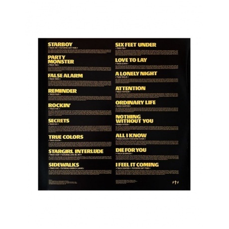 The Weeknd, Starboy (0602557227512) виниловая пластинка - фото 3