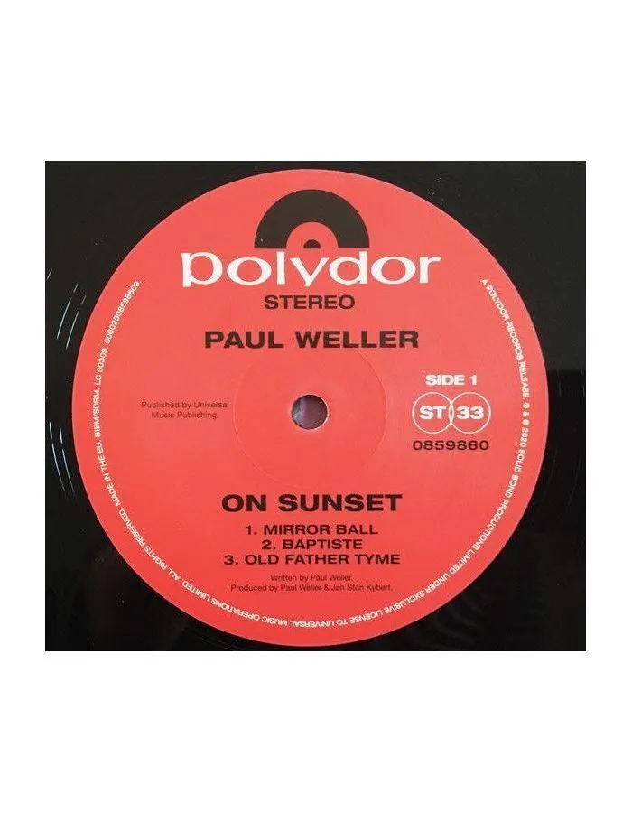 Виниловая пластинка Paul Weller, On Sunset (0602508598579) - фото 5