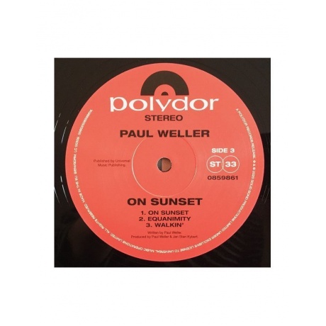Виниловая пластинка Paul Weller, On Sunset (0602508598579) - фото 9