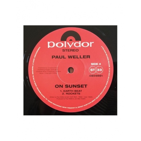 Виниловая пластинка Paul Weller, On Sunset (0602508598579) - фото 10
