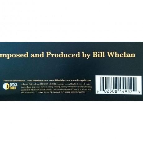 Bill Whelan - Riverdance (0602508449529) виниловая пластинка - фото 3