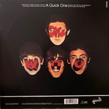 The Who - A Quick One (0602537156085) виниловая пластинка - фото 2
