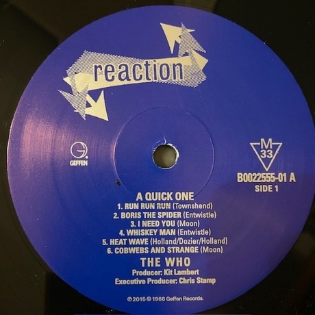 The Who - A Quick One (0602537156085) виниловая пластинка - фото 3