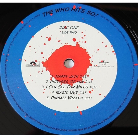 The Who - Hits 50 (0602537940516) виниловая пластинка - фото 4