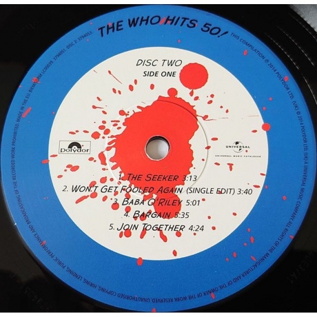 The Who - Hits 50 (0602537940516) виниловая пластинка - фото 5