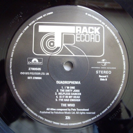 The Who - Quadrophenia (0602527805047) виниловая пластинка - фото 4