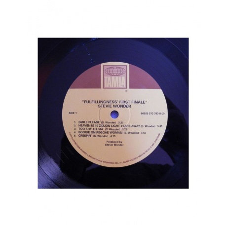 Виниловая пластинка Stevie Wonder, Fulfillingness' First Finale (0602557378382) - фото 7