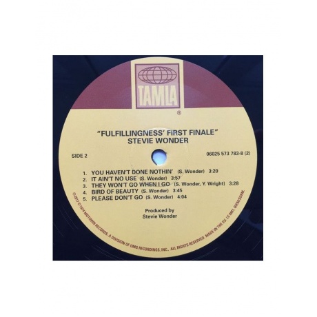 Виниловая пластинка Stevie Wonder, Fulfillingness' First Finale (0602557378382) - фото 8