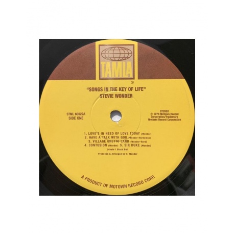 Виниловая пластинка Stevie Wonder, Songs In The Key Of Life (0600753164228) - фото 3