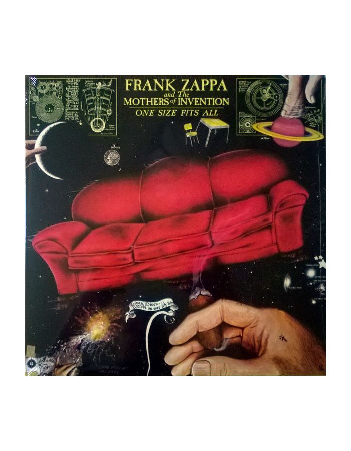 Виниловая пластинка Frank Zappa, One Size Fits All (0824302385319) виниловая пластинка frank zappa and the mothers of invention – one size fits all lp