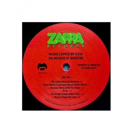 Виниловая пластинка Frank Zappa, Weasels Ripped My Flesh (0824302384312) - фото 4