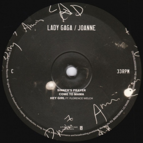 Lady GaGa - Joanne (0602557205152) виниловая пластинка - фото 6