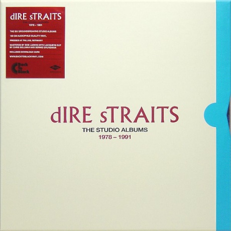 Виниловая пластинка Dire Straits, The Complete Studio Albums (0602537529193) - фото 1