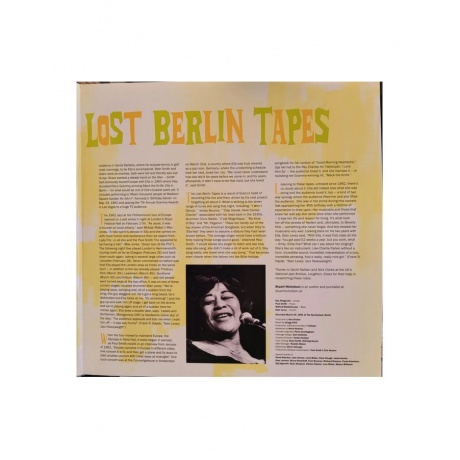Виниловая пластинка Fitzgerald Ella, Ella: The Lost Berlin Tapes (0602507450090) - фото 4
