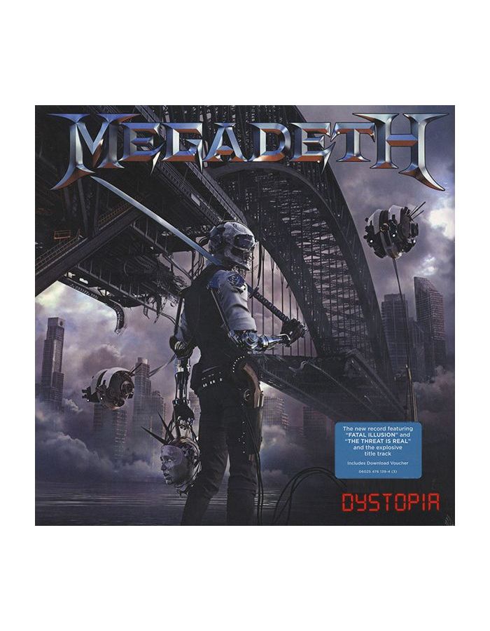Виниловая пластинка Megadeth, Dystopia (0602547613943) виниловая пластинка caliban dystopia
