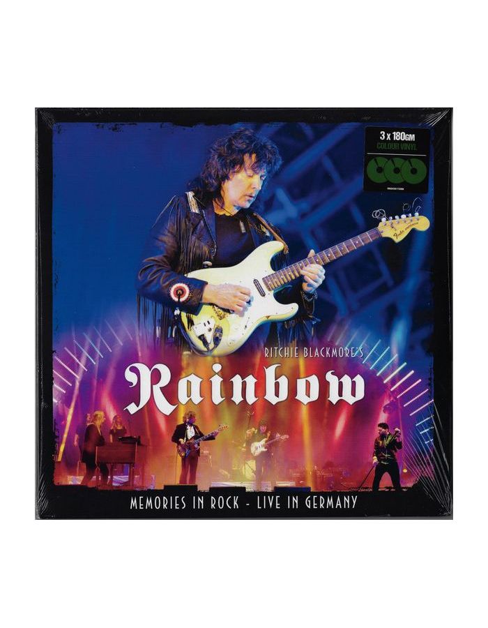 Виниловая пластинка Rainbow, Memories In Rock: Live In Germany (coloured) (0602435173368) виниловая пластинка ritchie blackmore memories in rock live in germany 2016 180g 3 lp