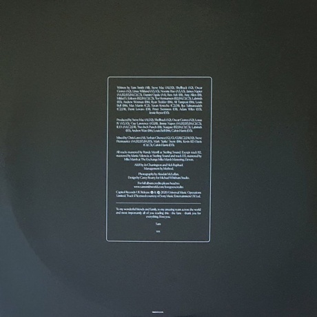 Sam Smith - Love Goes (0602507378196) виниловая пластинка - фото 10