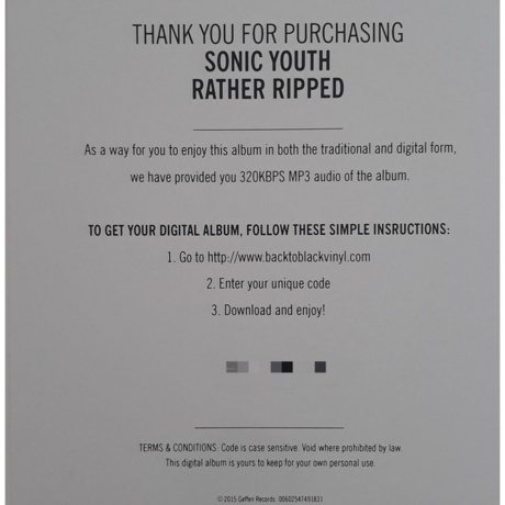 Sonic Youth - Rather Ripped (0602547491831) виниловая пластинка - фото 6