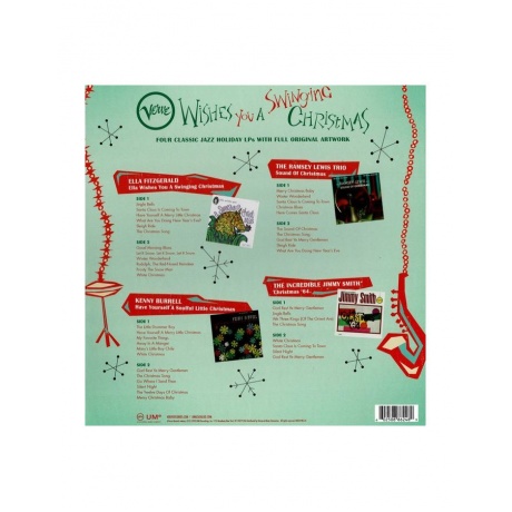 Виниловая пластинка Various Artists, Verve Wishes You A Swinging Christmas (Box) (0602508862489) - фото 2
