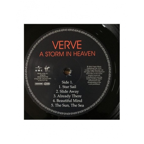 Виниловая пластинка Verve The, A Storm In Heaven (0602547865380) - фото 4