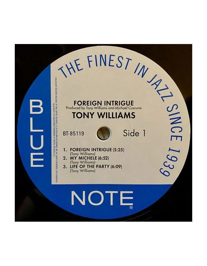 Виниловая пластинка Williams Tony, Foreign Intrigue (0602508383410) - фото 3