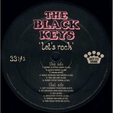 The Black Keys - Let's Rock (0075597924930) виниловая пластинка - фото 3