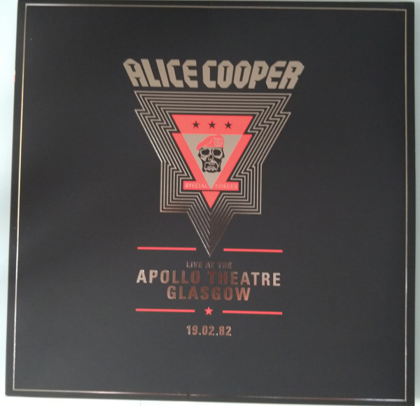 0603497850167, Виниловая Пластинка Cooper, Alice, Live From The Apollo Theatre Glasgow Feb 19.1982 - фото 1
