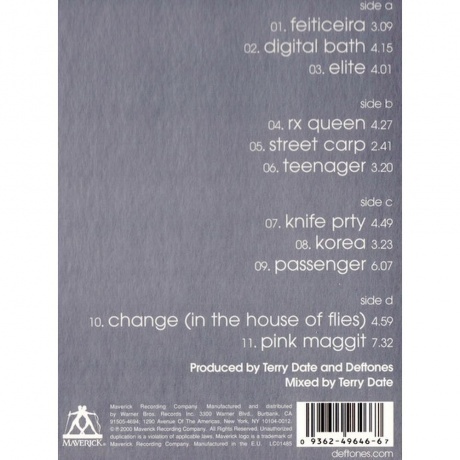 Deftones - White Pony (0093624964667) виниловая пластинка - фото 6