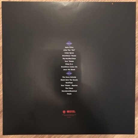 OST - Dick Tracy (Danny Elfman) (coloured) (0093624895374) виниловая пластинка - фото 4