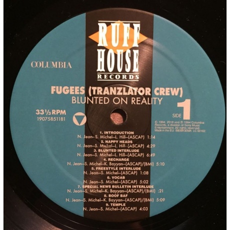 Fugees - Blunted On Reality (0190758511818) виниловая пластинка - фото 3