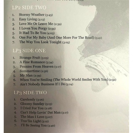 Billie Holiday - Platinum Collection (5060403742414) виниловая пластинка - фото 3