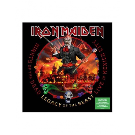 0190295163037, Виниловая Пластинка Iron Maiden, Nights Of The Dead - Legacy Of The Beast, Live In Mexico City - фото 1