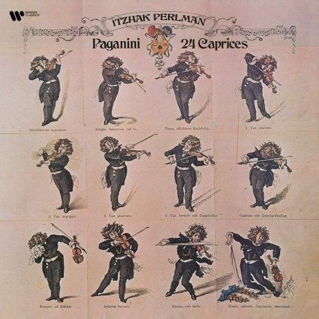 Itzhak Perlman - Paganini: 24 Caprices (0190295184957) виниловая пластинка