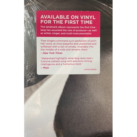 0075597919608, Виниловая Пластинка K.D. Lang, Watershed - фото 2