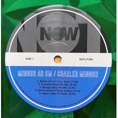 5060348582892, Виниловая Пластинка Mingus, Charles, Ah Um - фото 3