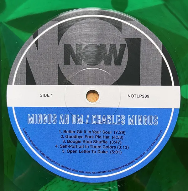 5060348582892, Виниловая Пластинка Mingus, Charles, Ah Um - фото 3