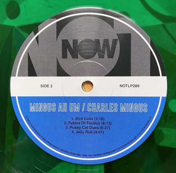 5060348582892, Виниловая Пластинка Mingus, Charles, Ah Um - фото 4