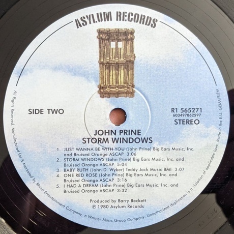 John Prine - The Asylum Albums (Box) (0603497862597) виниловая пластинка - фото 12