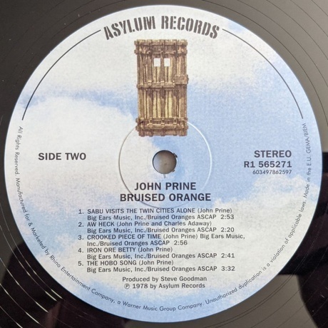 John Prine - The Asylum Albums (Box) (0603497862597) виниловая пластинка - фото 8