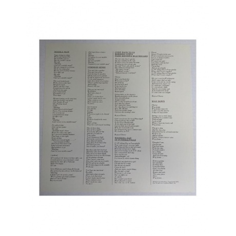 John Prine - Common Sense (0603497848225) виниловая пластинка - фото 4