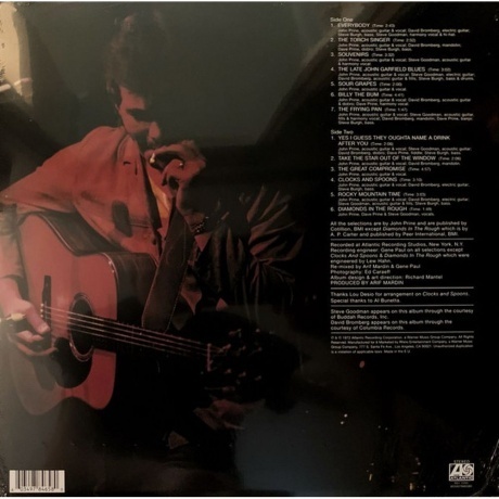 John Prine - Diamonds In The Rough (0603497846580) виниловая пластинка - фото 2