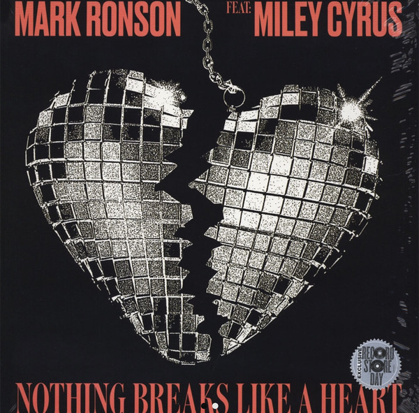0190759376713, Виниловая Пластинка Ronson, Mark / Cyrus, Miley, Nothing Breaks Like A Heart - фото 1