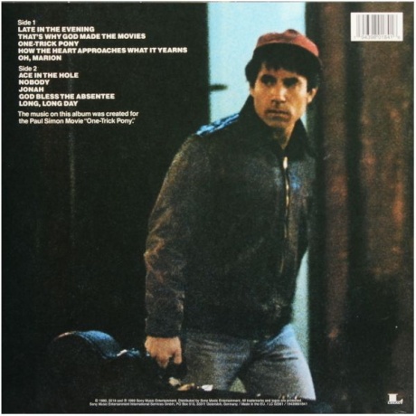 0194398018416, Виниловая Пластинка Simon, Paul, One Trick Pony - фото 2