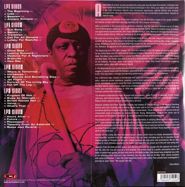 5060403742506, Виниловая Пластинка Sun Ra &amp; His Arkestra, Space Jazz - фото 3