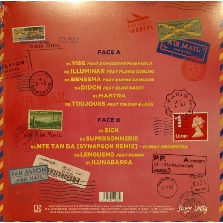 Synapson - Global Musique (0190295112875) виниловая пластинка - фото 2