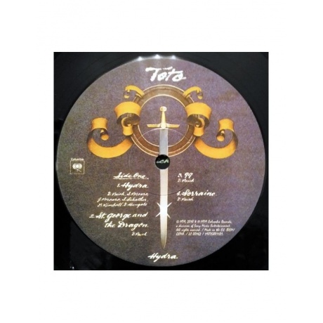 0190758011011, Виниловая Пластинка Toto, Hydra - фото 4