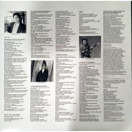 Toto - The Seventh One (0190758011516) виниловая пластинка - фото 6